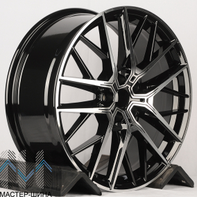 HMD 4155 8.0x19/5x112 D66.6 ET47 Black Machine Face (��������)