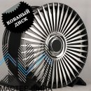 iWheel CR08005 9.0x22/6x139.7 D77.8 ET25 Black Machined Face