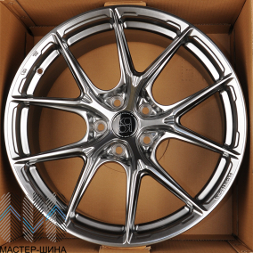 KoKo Kuture FF116-GX 8.0x18/5x112 D66.45 ET38 Titanium Silver