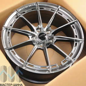 KoKo Kuture FF586 8.0x18/5x112 D66.45 ET38 Titanium silver