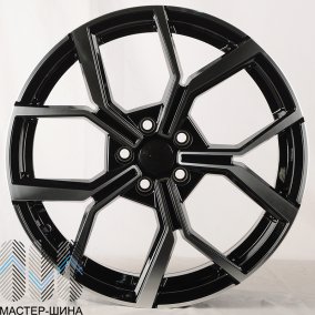 KoKo Kuture 5563 8.0x19/5x112 D57.1 ET45 Black Polished Clear Lacquer