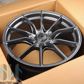Makstton MST011 7.5x17/5x100 D73.1 ET35 Matte Steel Gray with Milling