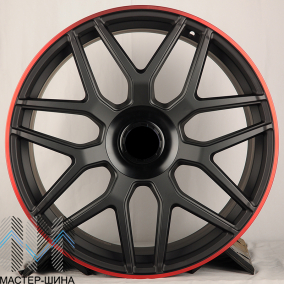 RGW Wheels RGW1903 10.0x21/5x130 D84.1 ET36 Matt Black Machine Red Lip