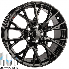 Powcan BK5137 8.0x17/5x114.3 D73.1 ET35 Black