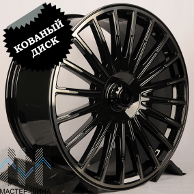 Koko Kuture 100 10.0x22/5x130 D84.1 ET33 BKF/Black Clear
