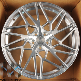 RGW Wheels RGW011L 9.5x21/5x112 D66.56 ET30 Brusched Gloss Black+Left+Aluminum Cap