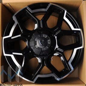 Powcan BK5260 8.5x20/10x108x114.3 D66.5 ET35 BLK POLISH