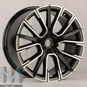 Anzoo H3074F 8.5x20/5x112 D66.5 ET25 Black Machined Face