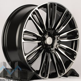 KoKo Kuture D9011 9.5x22/5x108 D63.3 ET40 Black Machine Face