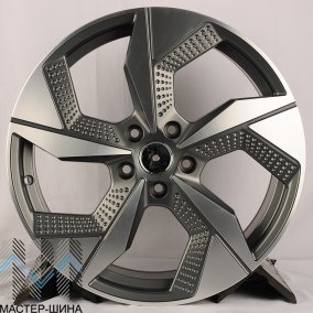 Koko Kuture 5637 8.0x19/5x114.3 D67.1 ET50 Matt Grey Polish(MSDG)