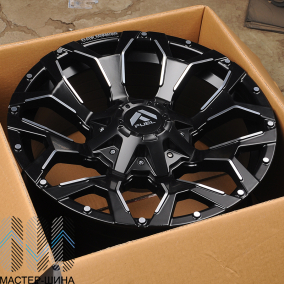 HMD 601 9.0x20/6x135 D110 ET10 Matt Black Machine Face