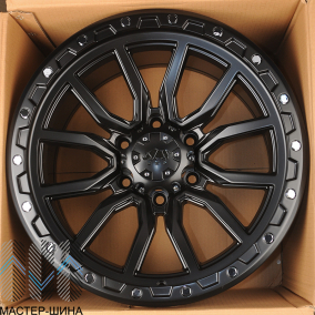 Powcan Y0156 10.0x18/6x139.7 D110.5 ET18 60 degree Matt black