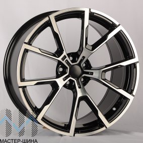 Powcan BK5601 10.0x20/5x112 D66.6 ET30 Black machine face