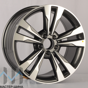 Zumbo Wheels MB07 8.5x18/5x112 D66.6 ET35 Gun Grey Machine