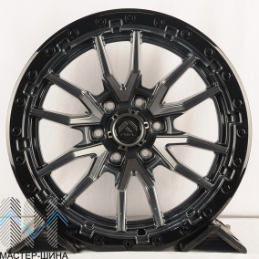 Koko Kuture YC7811 9.0x22/6x139.7 D100.1 ET45 Gunmetal W/M-Blk Lbp