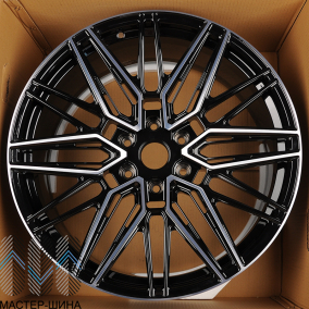 RGW Wheels RGW2957 9.5x22/6x139.7 D78.1 ET20 Gloss Black Machined Face+Grey Coating