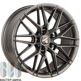 Makstton MST FASTER GT 715 7.5x17/5x108 D63.4 ET38 Matte Steel Gray With Milling