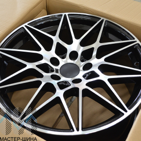Zumbo Wheels F7760 9.5x19/5x120 D72.6 ET38 BLACK MACHINE FACE