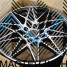Zumbo Wheels F7760 9.5x19/5x120 D72.6 ET38 BLACK MACHINE FACE