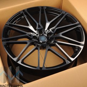 Anzoo AF5221 9.5x21/5x112 D66.56 ET37 Glossy Black Surface+Transparent Black (��������)