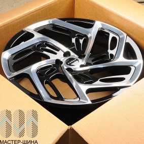 RGW Wheels RGW117 9.5x22/5x108 D63.4 ET38 Gloss Black Polish Face (���������)