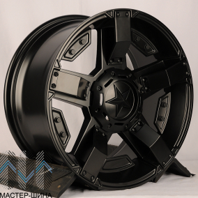KoKo Kuture 5238 9.0x18/10x114.3/127 D71,5 ET25 Matt Black