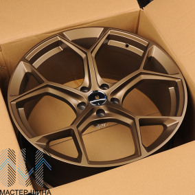 Powcan Y1090 9.5x21/5x112 D66.45 ET30 Matt Bronze