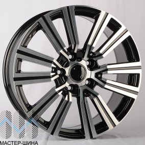 RGW Wheels LXH027 9.0x22/5x150 D110.1 ET45 Gloss Black Machine Face