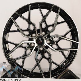 KoKo Kuture FF010 7.5x17/5x114.3 D73.1 ET38 Gloss Black Maching Face