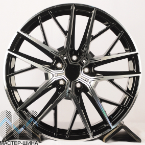 HMD 4155 8.0x19/5x112 D66.6 ET47 Black Machine Face (��������)