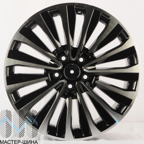 Zumbo Wheels VW92 8.0x18/5x112 D66.45 ET43 Black Machine Face