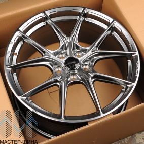 KoKo Kuture FF116-GX 8.0x18/5x108 D73.1 ET38 Titanium Silver