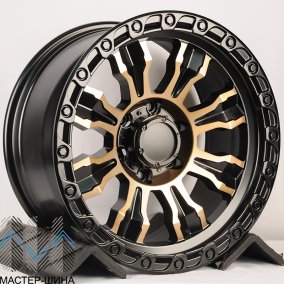 iWheel FBX087-7 9.0x17/5x127 D71.5 ET-12 MBF+Bronze