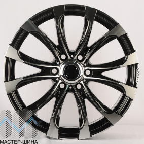 Zumbo Wheels TY10 8.5x20/6x139.7 D106.1 ET25 Black Machine Face