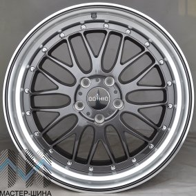 Makstton GOTHIC 001 8.5x18/5x112 D66.6 ET38 GUNMETAL POLISH LIP