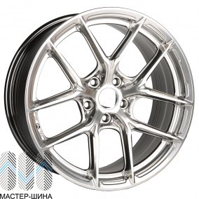 Makstton MSY 712 7.5x17/5x112 D66.5 ET35 Matte Graphite Gray With Milling