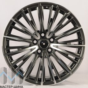 Anzoo H3101F 8.5x19/5x114.3 D60.1 ET35 Gun Metal Machine Face