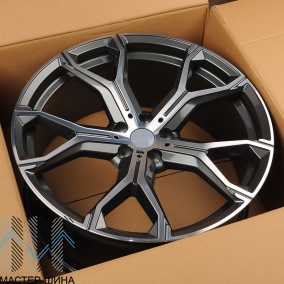 Zumbo Wheels BM58 10.5x21/5x112 D66.6 ET43 Black Machine Face