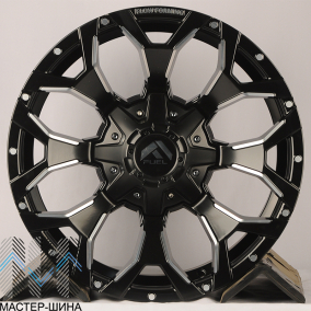 HMD 601 9.0x20/6x135 D110 ET10 Matt Black Machine Face