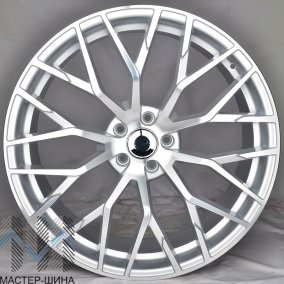 Powcan BK5710 9.5x21/5x112 D66.6 ET25 Silver
