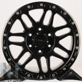 KoKo Kuture 7065 9.0x17/6x139.7 D106.1 ET0 Satin Black
