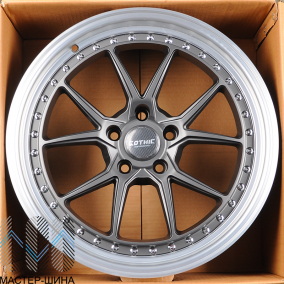Makstton FF-202 10.5x18/5x112 D66.6 ET22 Matte Graphite Grey Polish Lip (������)