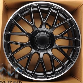 KoKo Kuture YF1118 8.0x18/5x112 D66.6 ET45 Matt Black Machined Lip (��������)