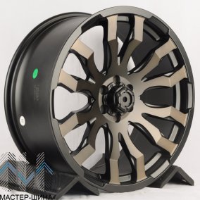 Koko Kuture 0215 8.5x18/6x114.3 D67.1 ET25 Matt Grey With Black Lip 
