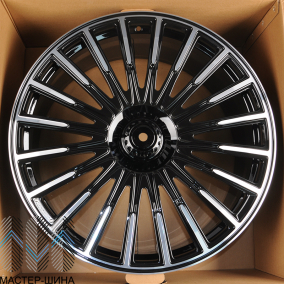 RGW Wheels RGW204 10.0x23/5x130 D84.1 ET29 Black Machine Face