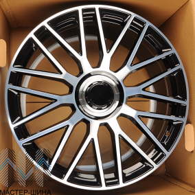 KoKo Kuture 051 11.0x21/5x112 D66.6 ET49 Gloss Black Machined Face