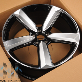 KoKo Kuture SL534 9.0x20/5x112 D66.45 ET35 gloss black  face+milling window