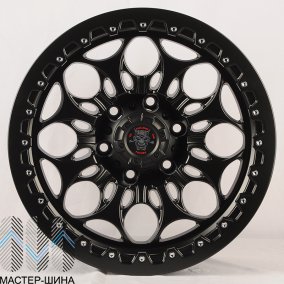 Anzoo JT239-7 8.5x17/6x139,7 D110.1 ET0 Matt Black