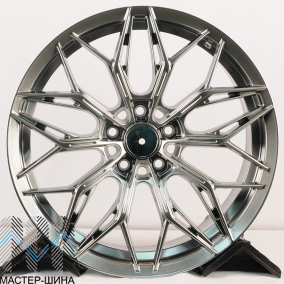 Koko Kuture FF594 8.0x18/5x112 D66.45 ET38 Titanium silver
