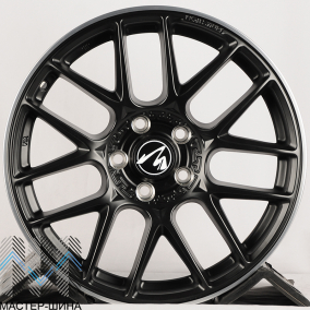 Makstton MST-CK70 7.5x17/5x112 D73.1 ET35 Matte Black Polish Lip